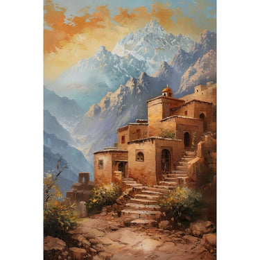Colourful Scenery Canvas